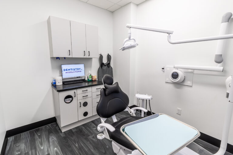 modern patient room at dentistry in middletown