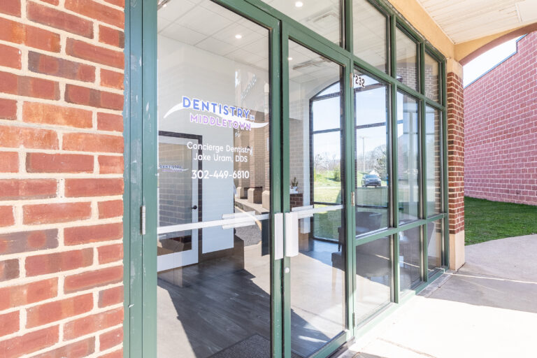 Dentistry in Middletown front office